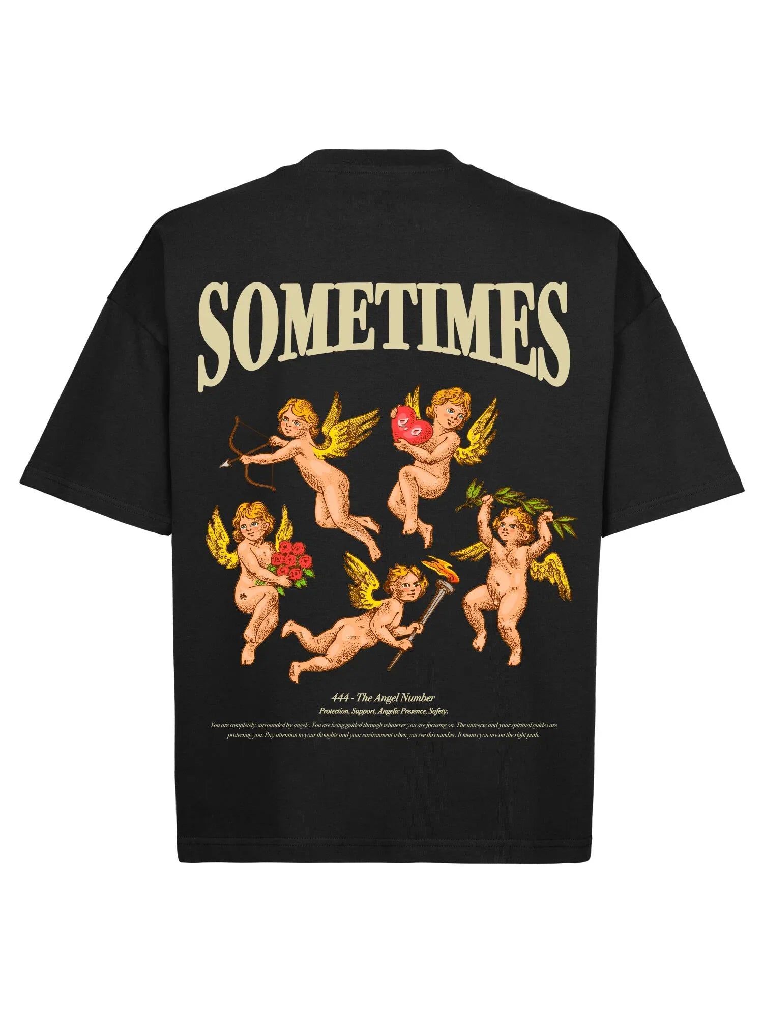 Camiseta Boxy Angel Number - Four Street