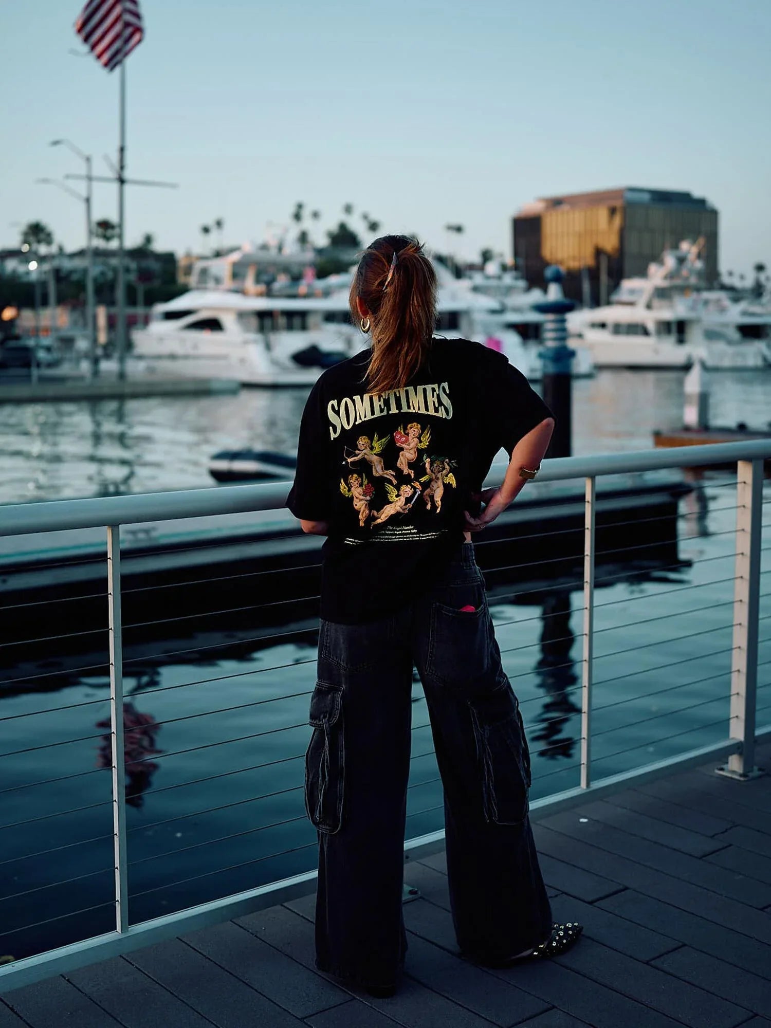 Camiseta Boxy Angel Number - Four Street