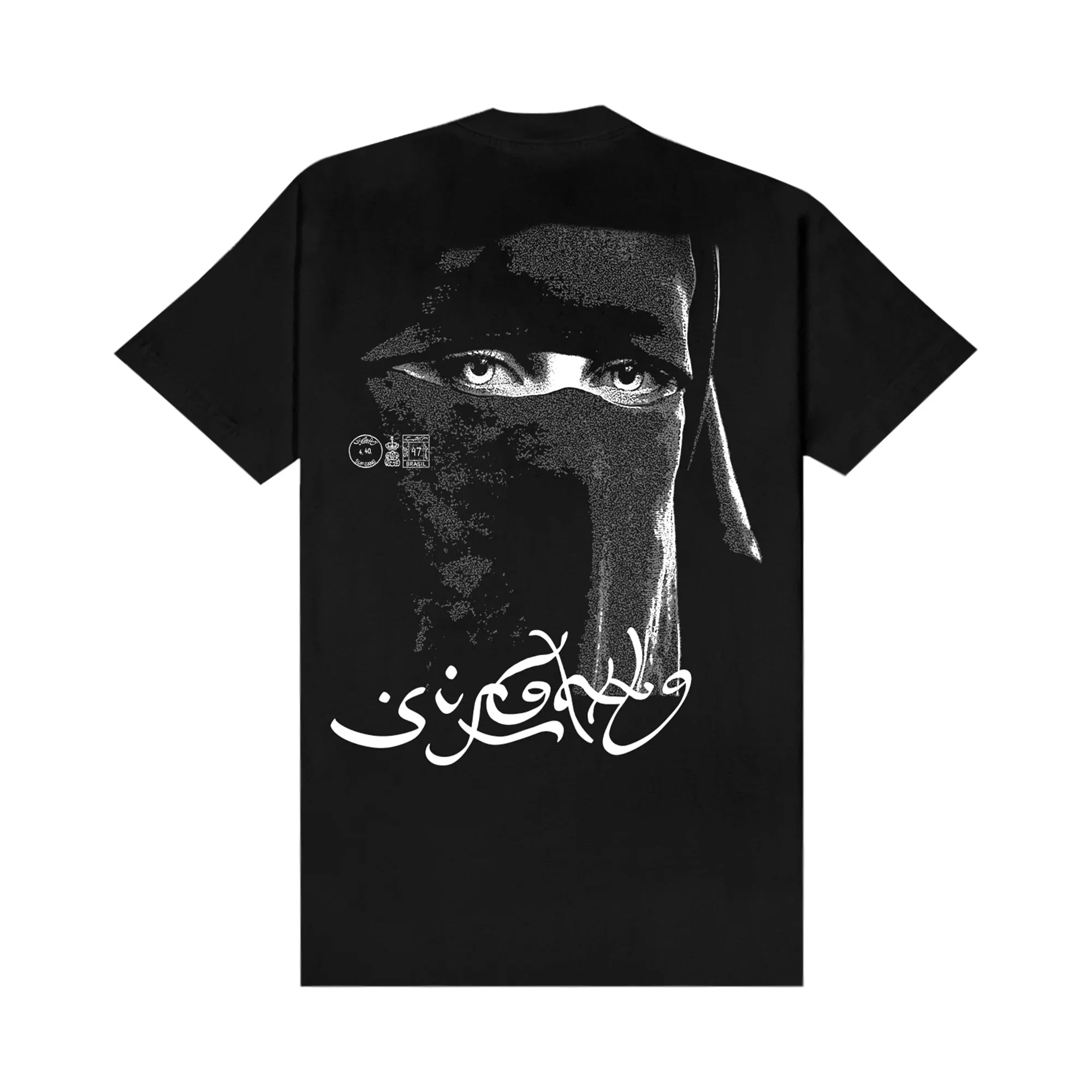 TEE ARABIC SCRIPT BLACK - Four Street