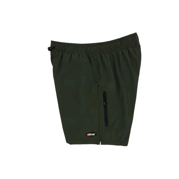 BEACH SHORT DARK GREEN - Four Street
