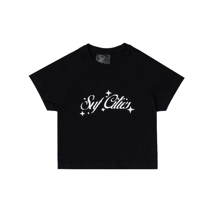 BABY TEE SUF CITIES BLACK - Four Street