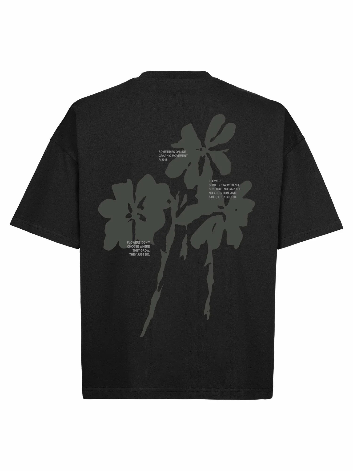 Camiseta Boxy Flowers - Four Street