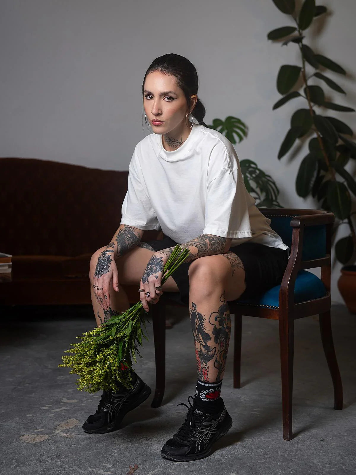 Camiseta Boxy Off White - Four Street