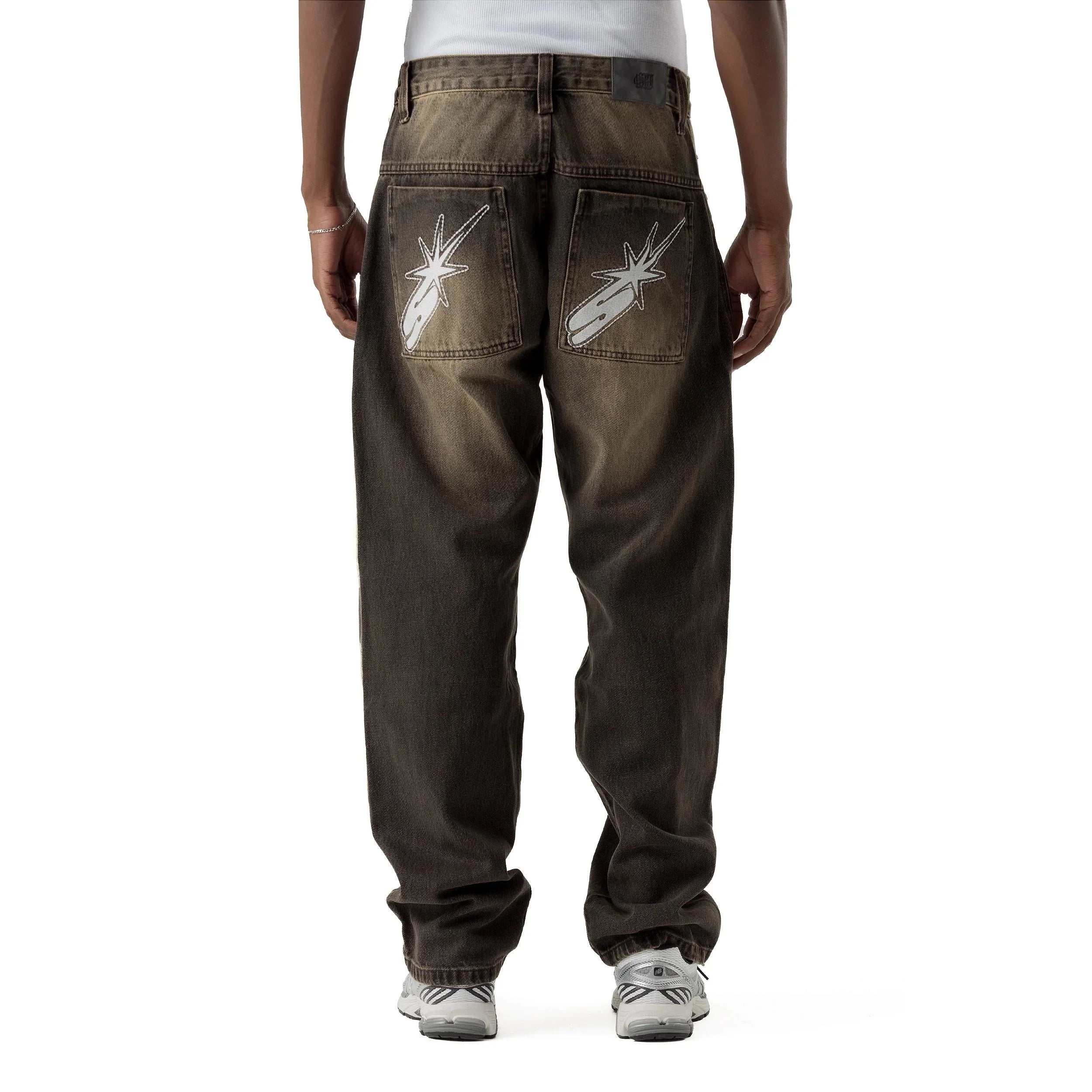 JEANS 4SUF DENIM BROWN - Four Street