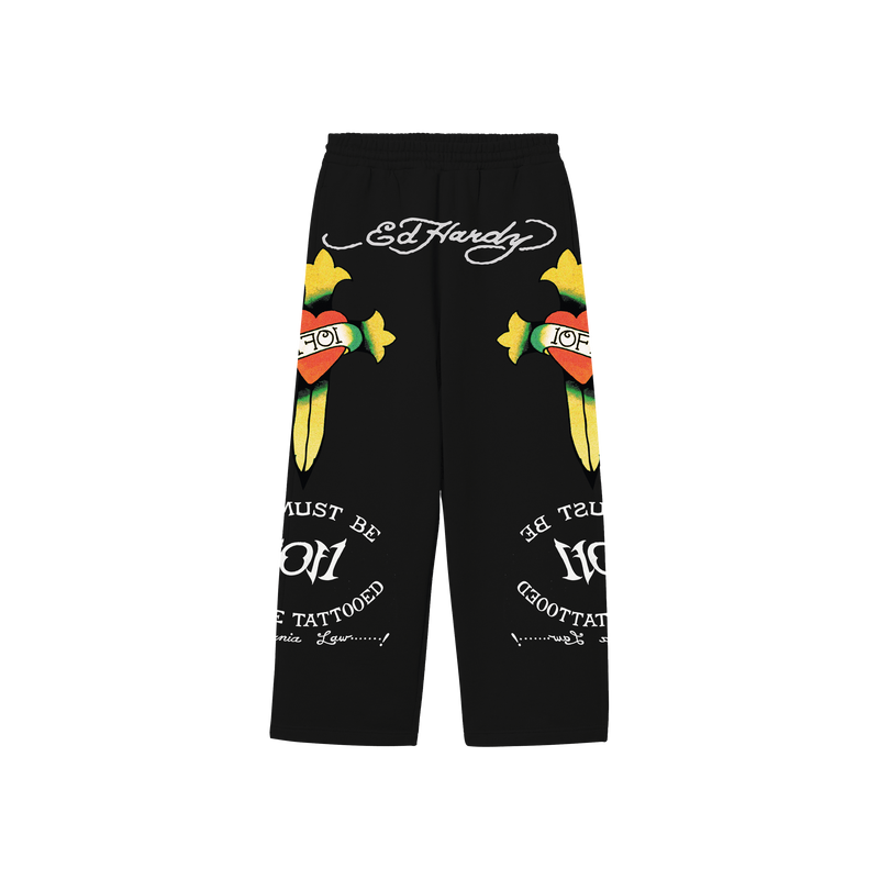 1of1 Ed Hardy "Love Is A Gamble" Sweatpants