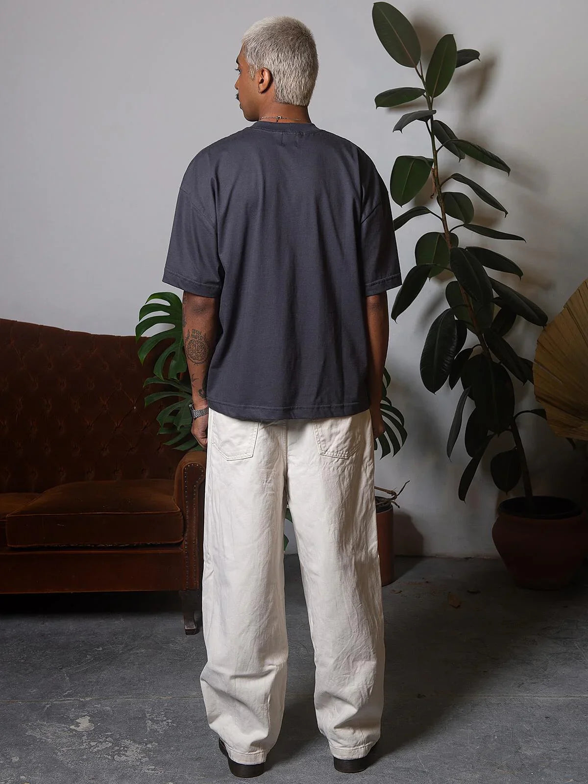 Camiseta Boxy Cinza - Four Street