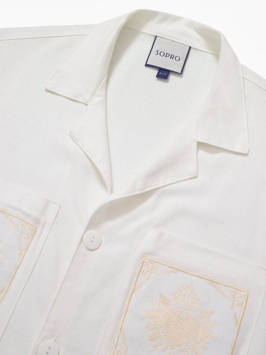Camisa de Linho Sagrado Coração
