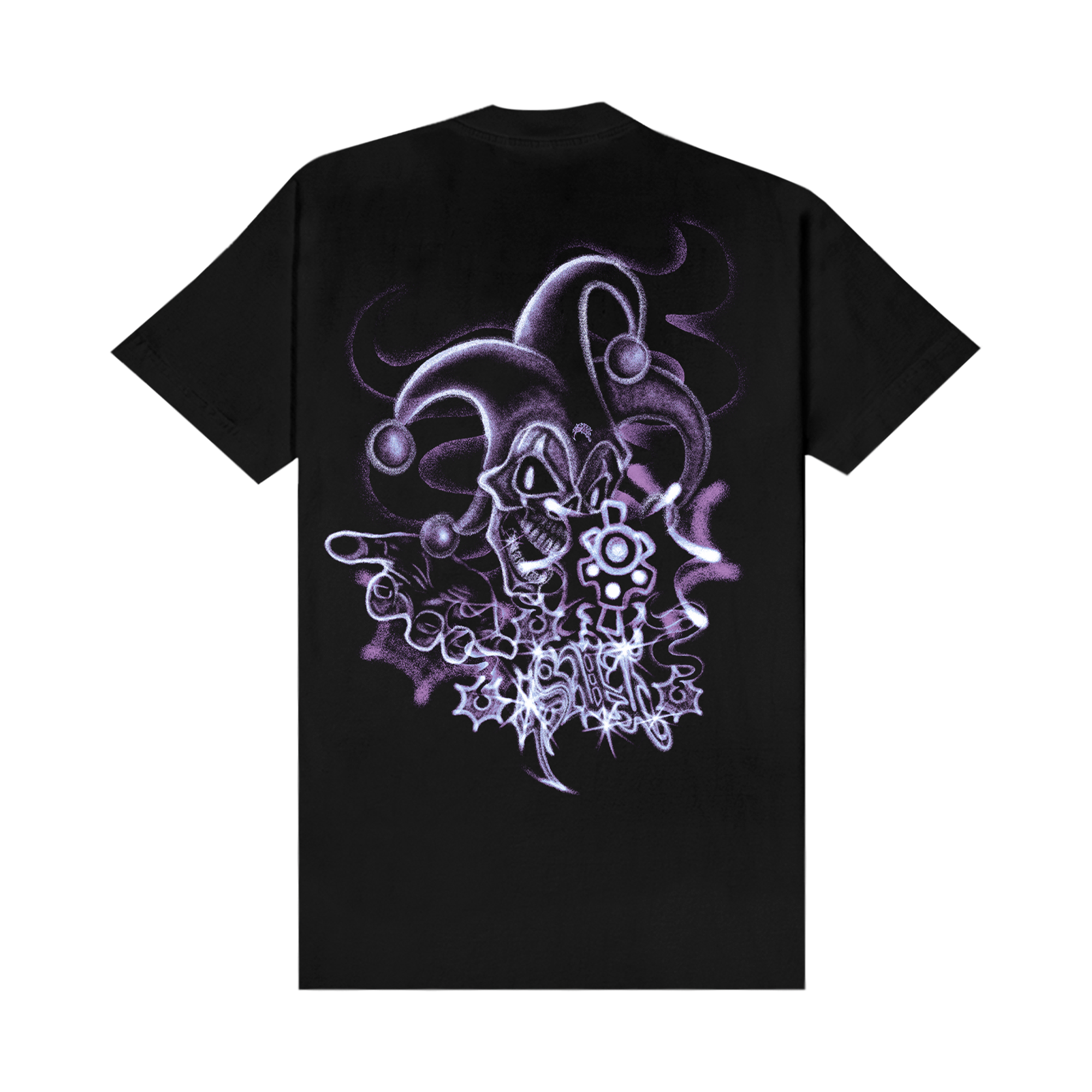CAMISETA CLOWN 4SUF AIRBRUSH PRETA