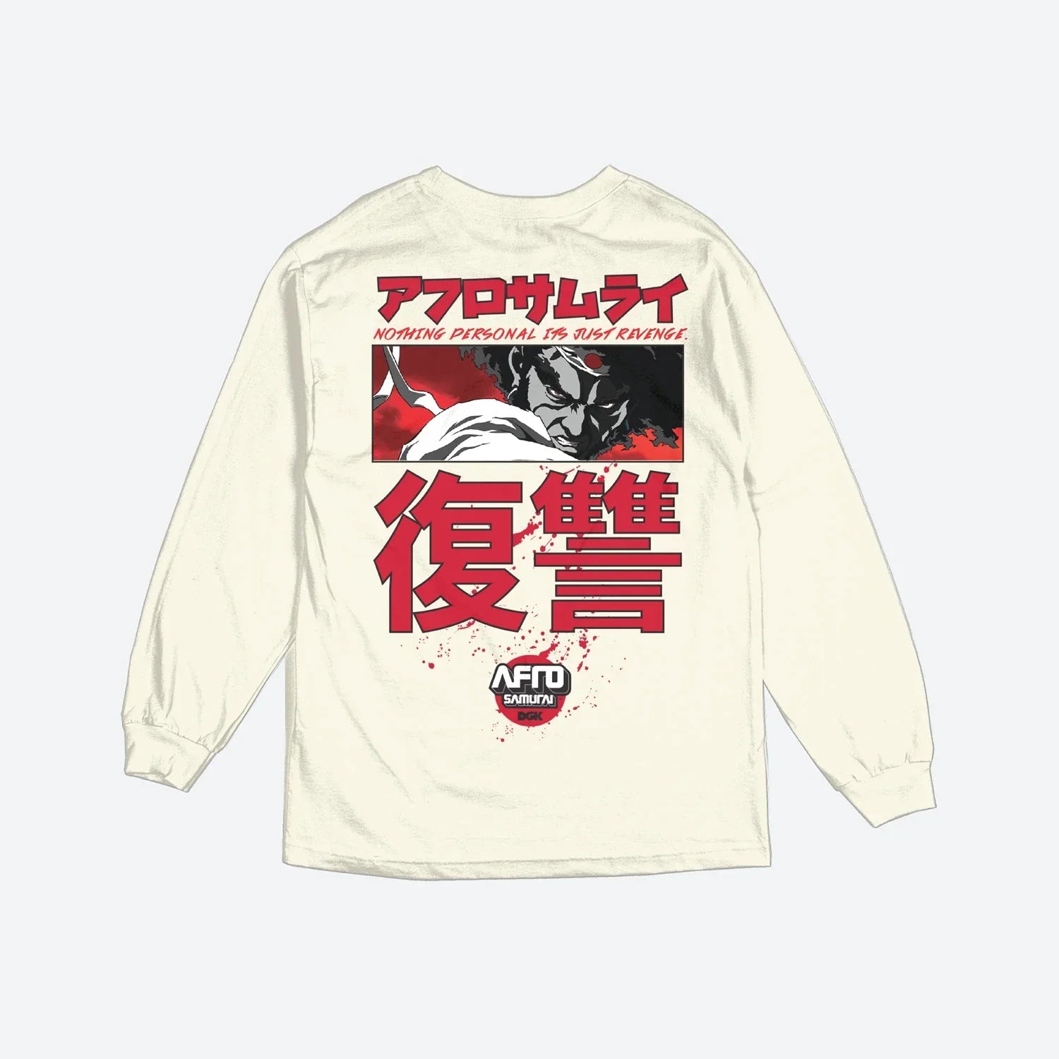 Afro Long Sleeve T-Shirt - Four Street