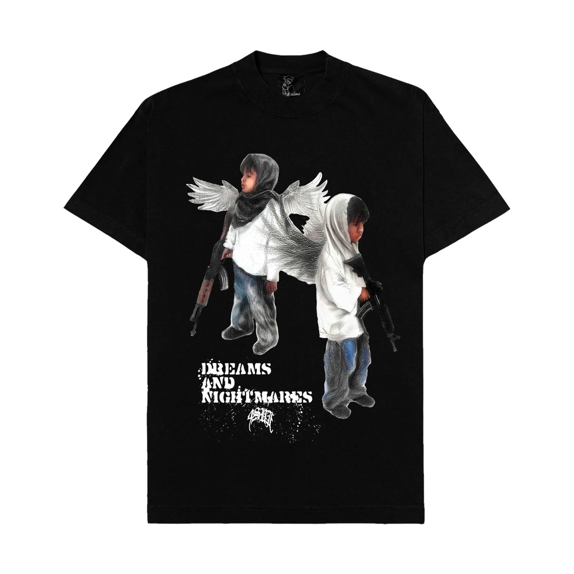 TEE DREAMS AND NIGHTMARES BLACK - Four Street