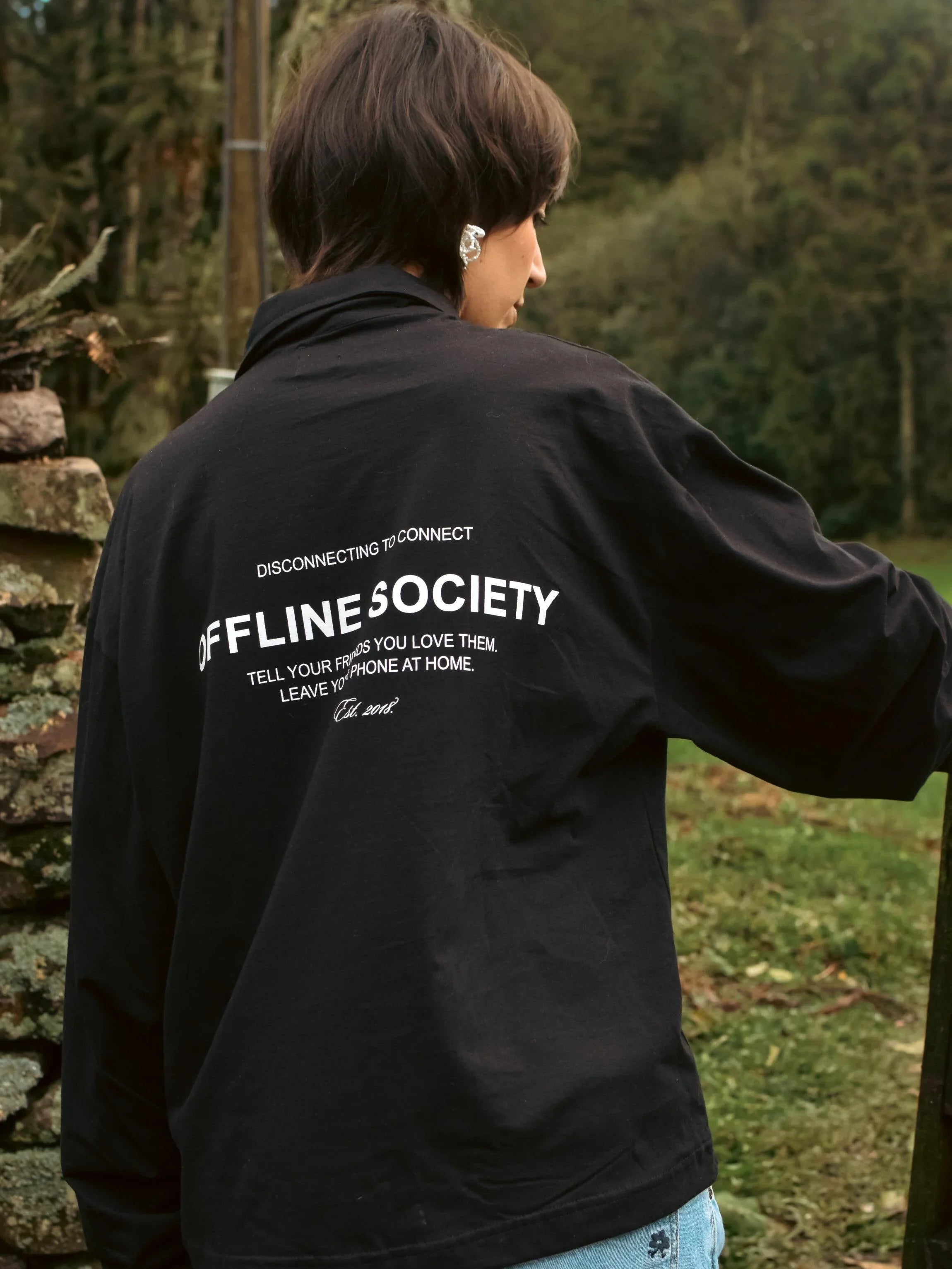 Polo Manga Longa Offline - Four Street