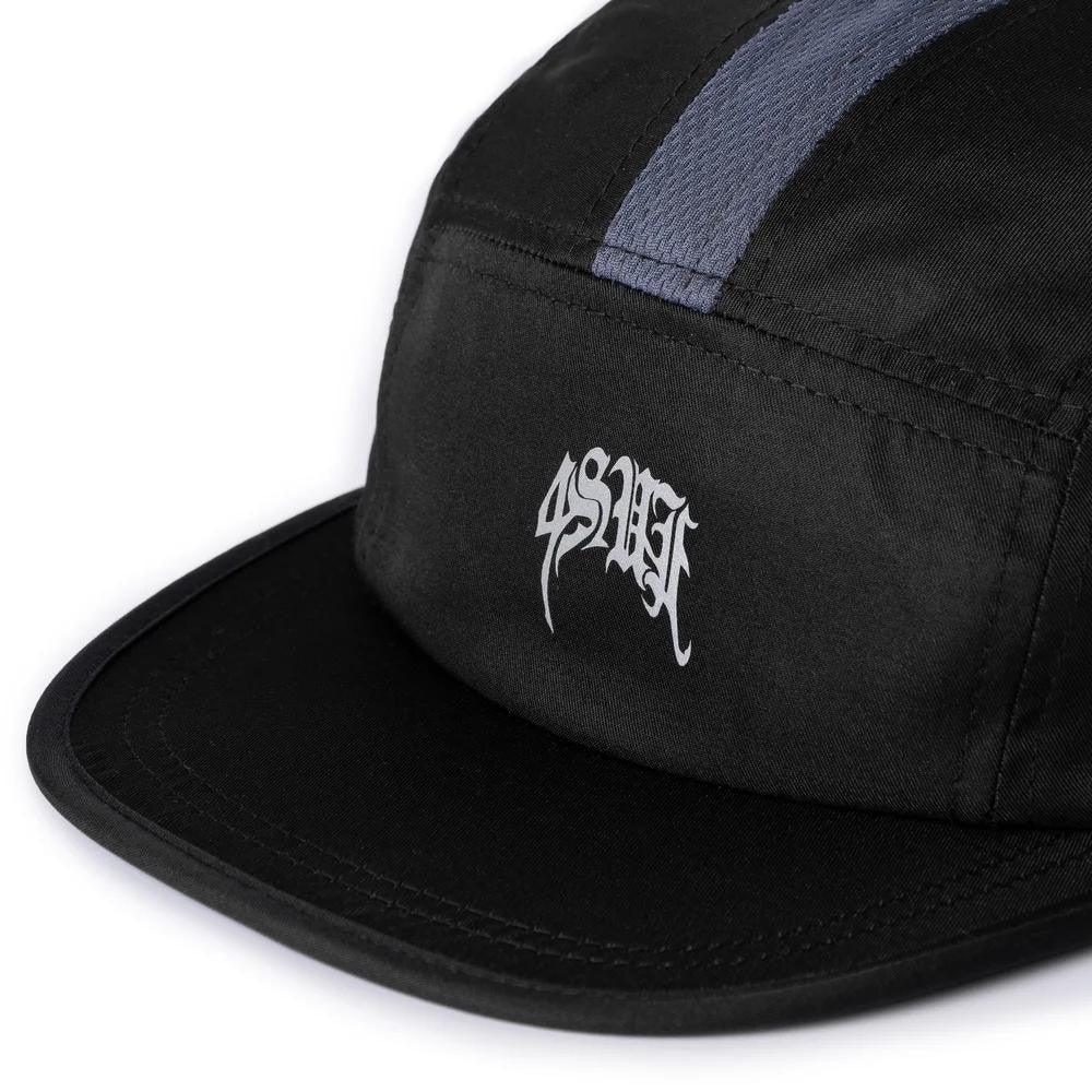 FIVE PANEL 4SUF BLACK/GREY - Four Street
