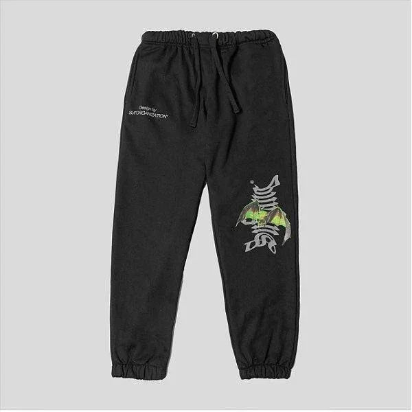 Calça Moletom Skull of Darkness Black - Four Street