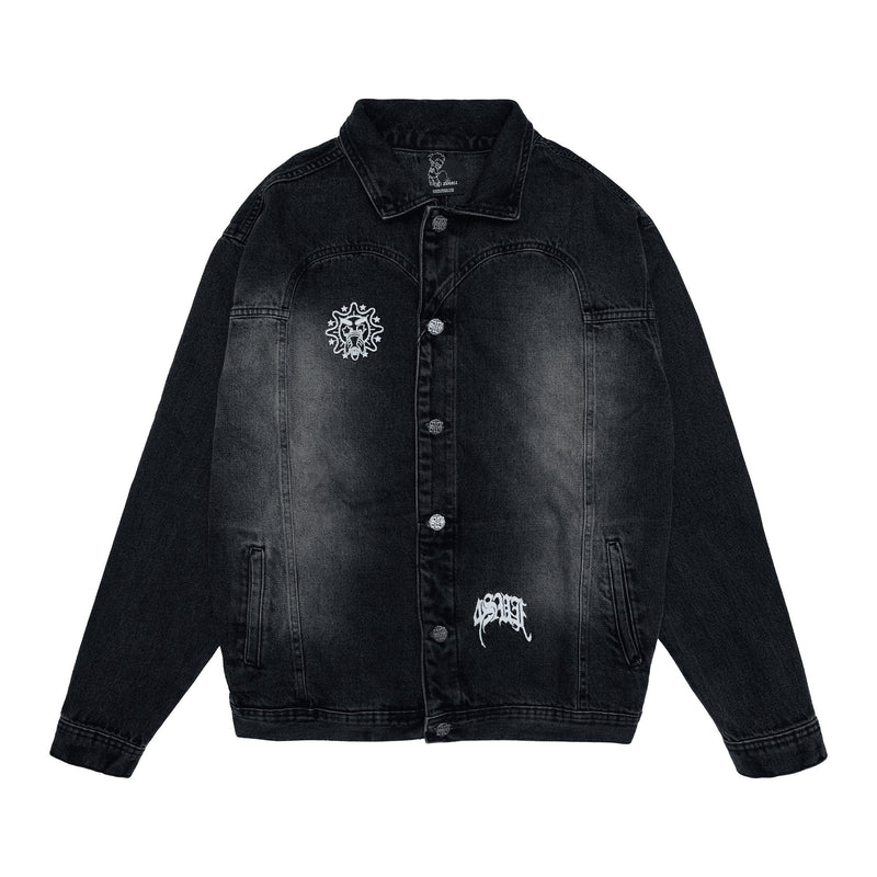 JACKET SUFGLO JEANS DENIM BROWN - Four Street