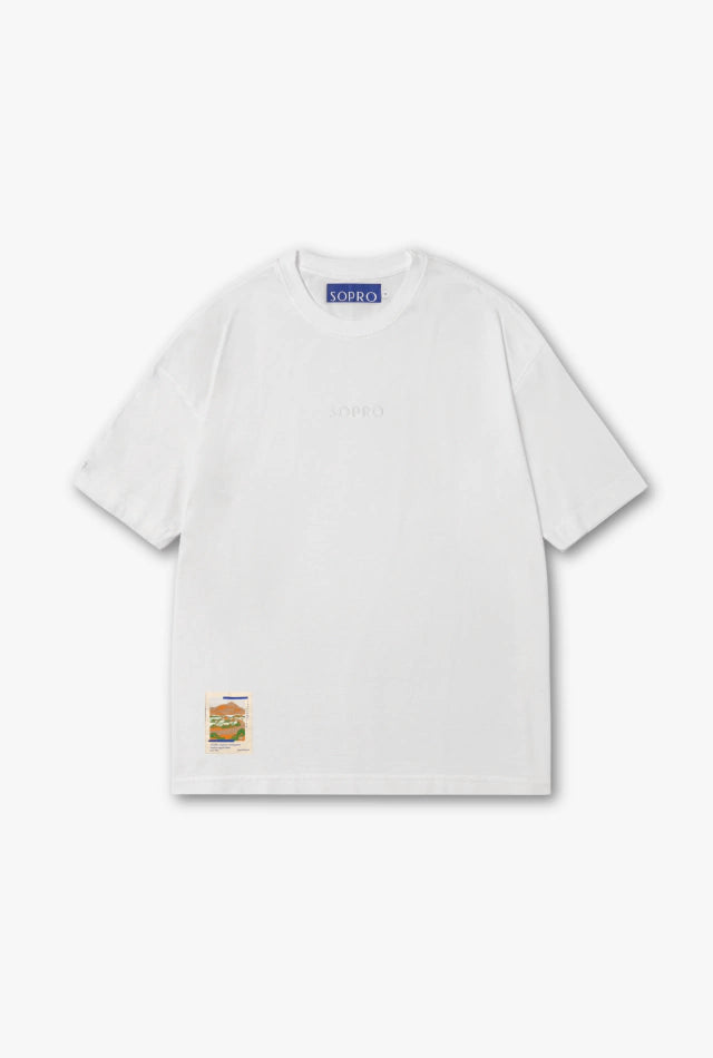 Camiseta Over Off White