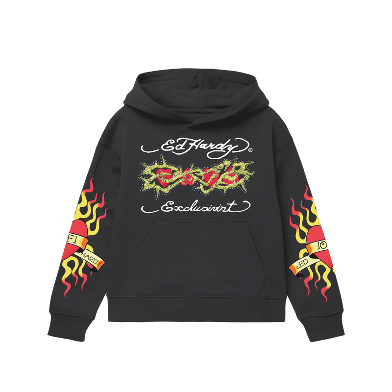 1of1 Ed Hardy "Protected Hearts" Hoodie