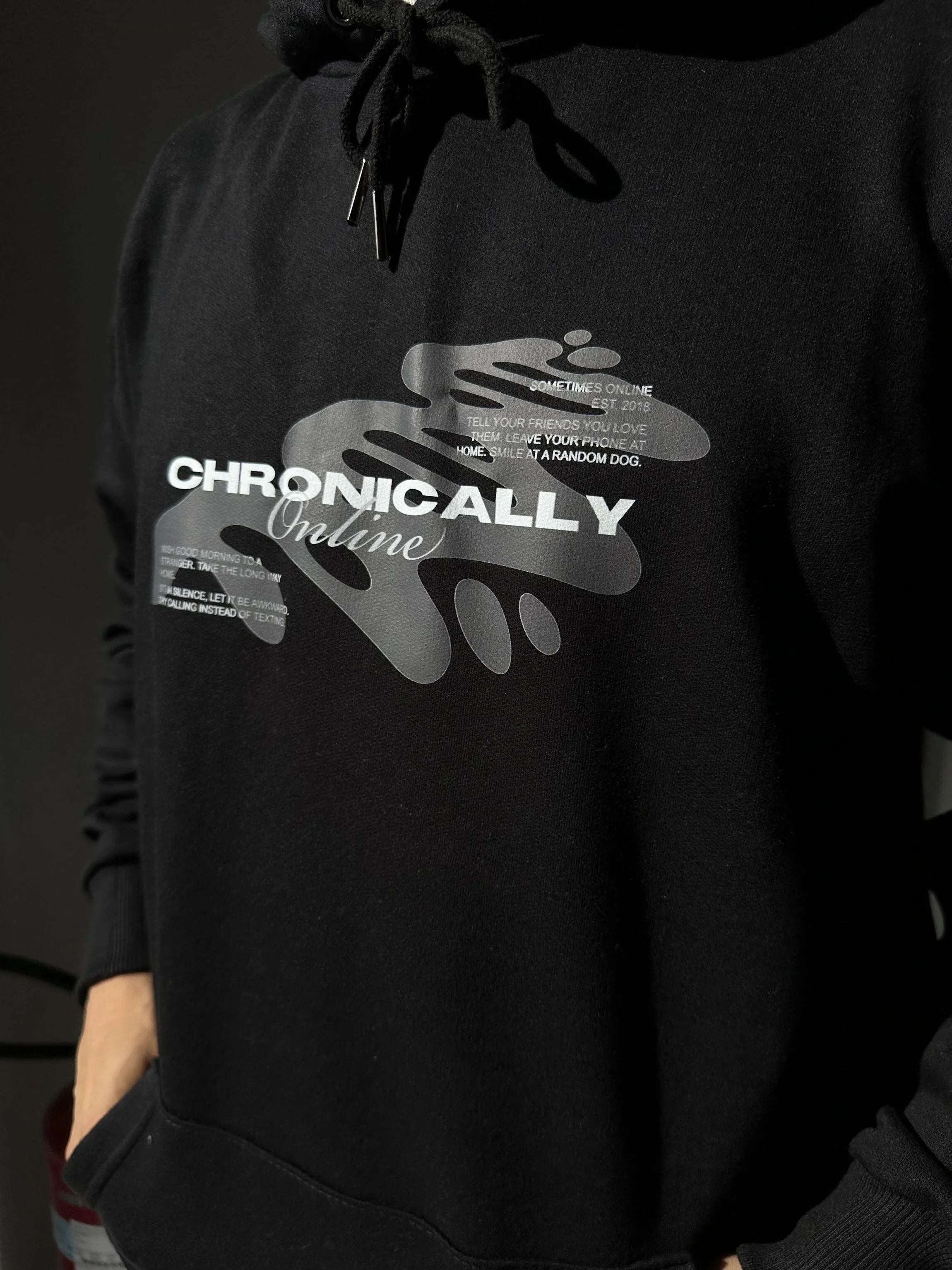 Moletom Canguru Chronically Online - Four Street