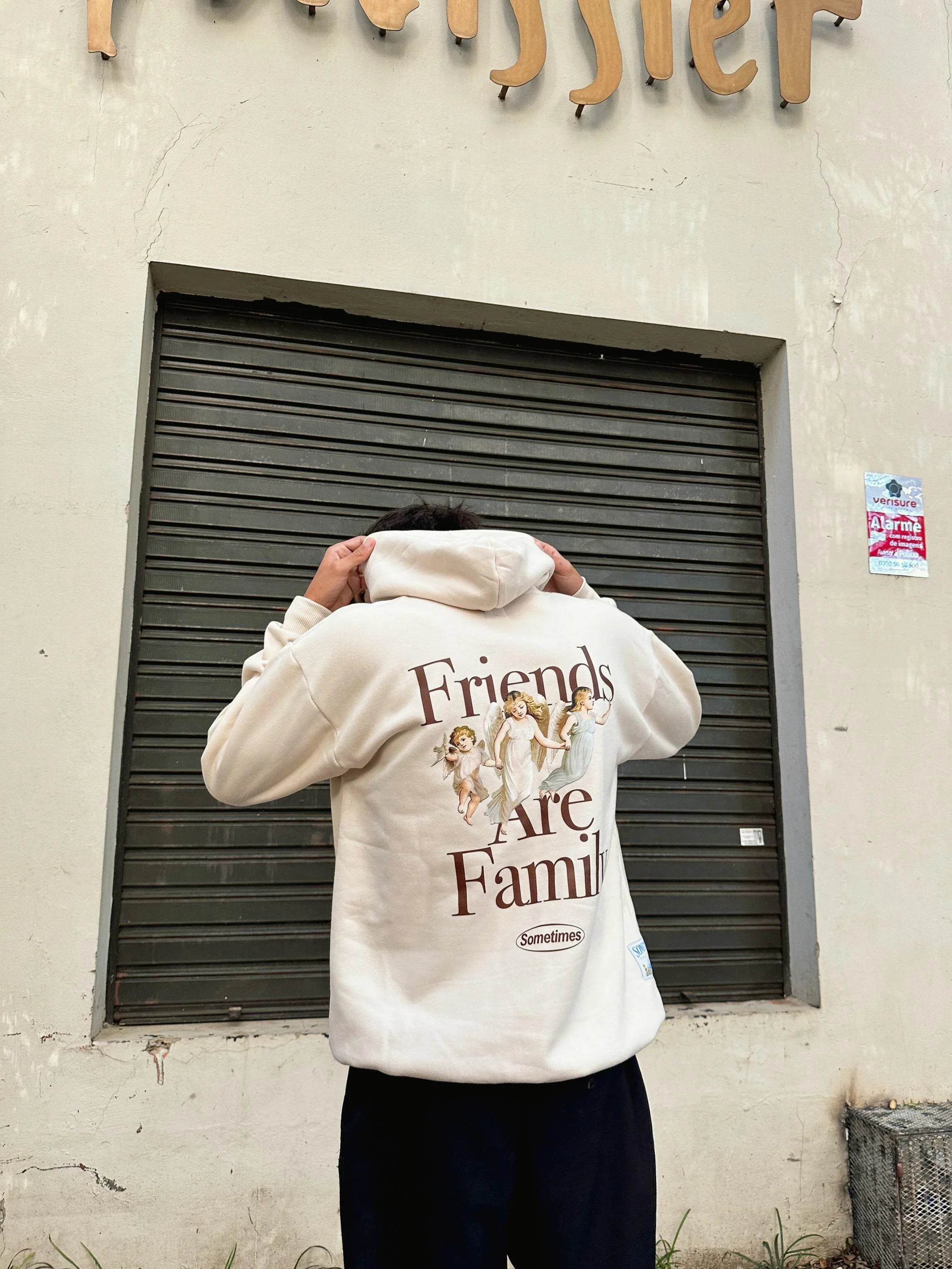 Moletom Canguru Friends Are Angels - Four Street