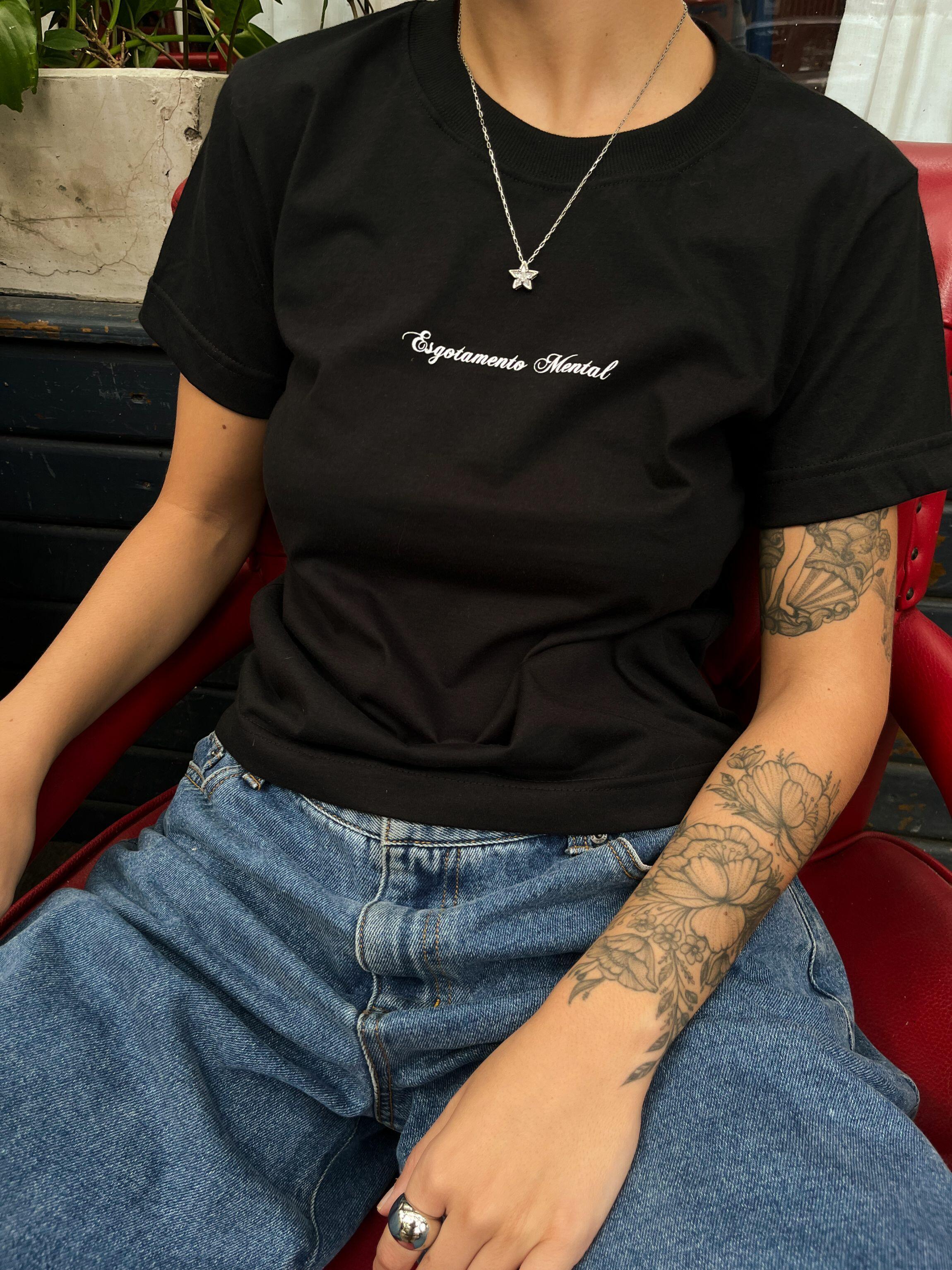 Baby Tee Esgotamento Mental - Four Street