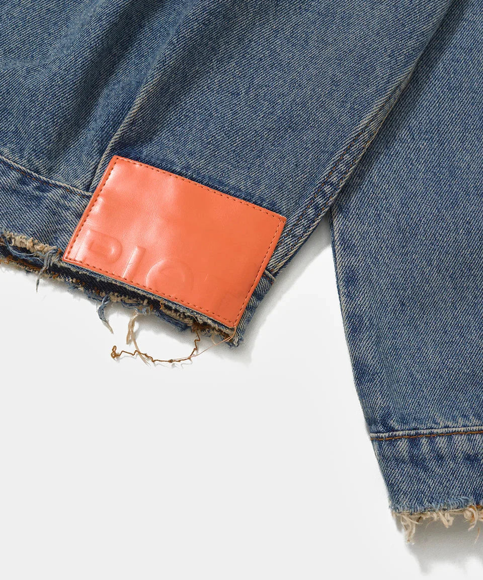 Dirty Denim Jacket - Four Street