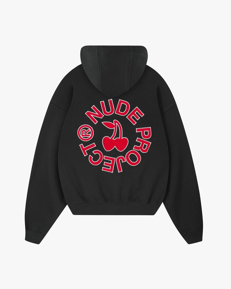 Kory Boxy Hoodie Black