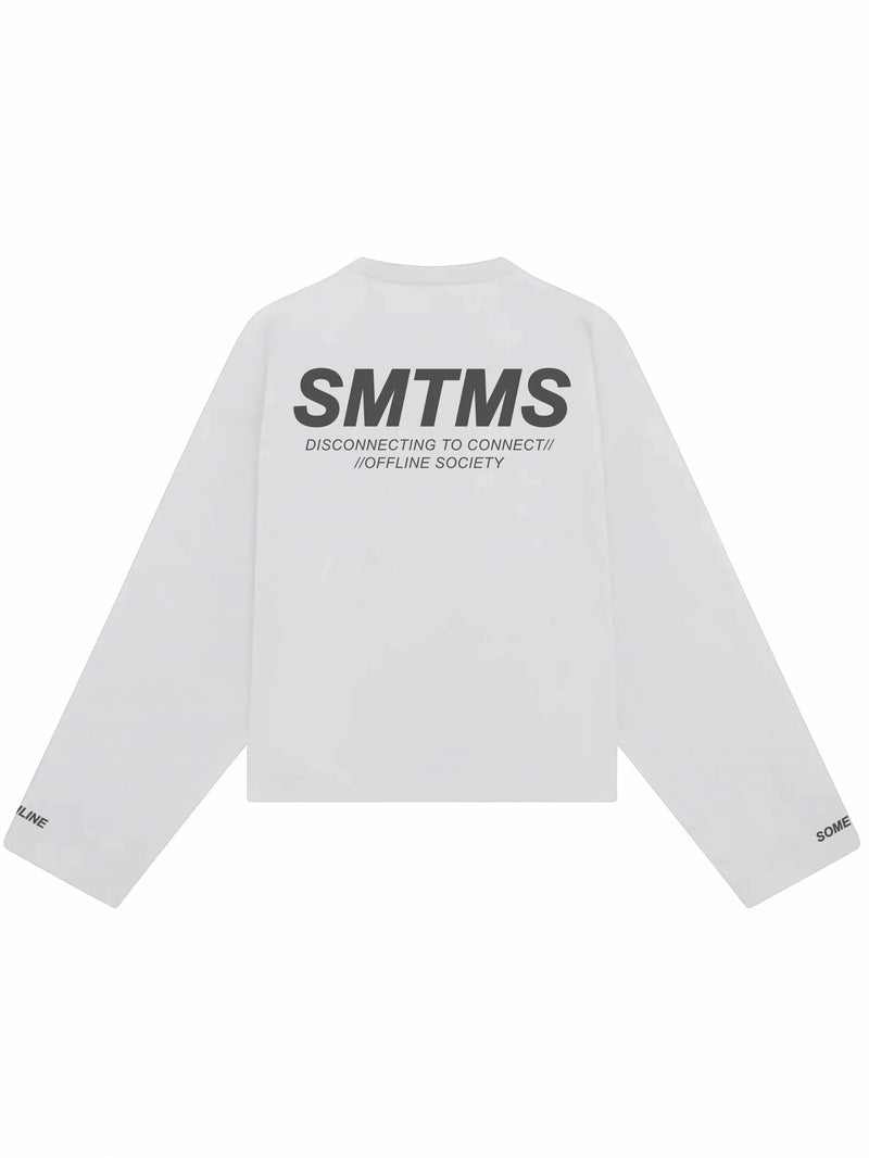Camiseta Manga Longa SMTMS Off White - Four Street