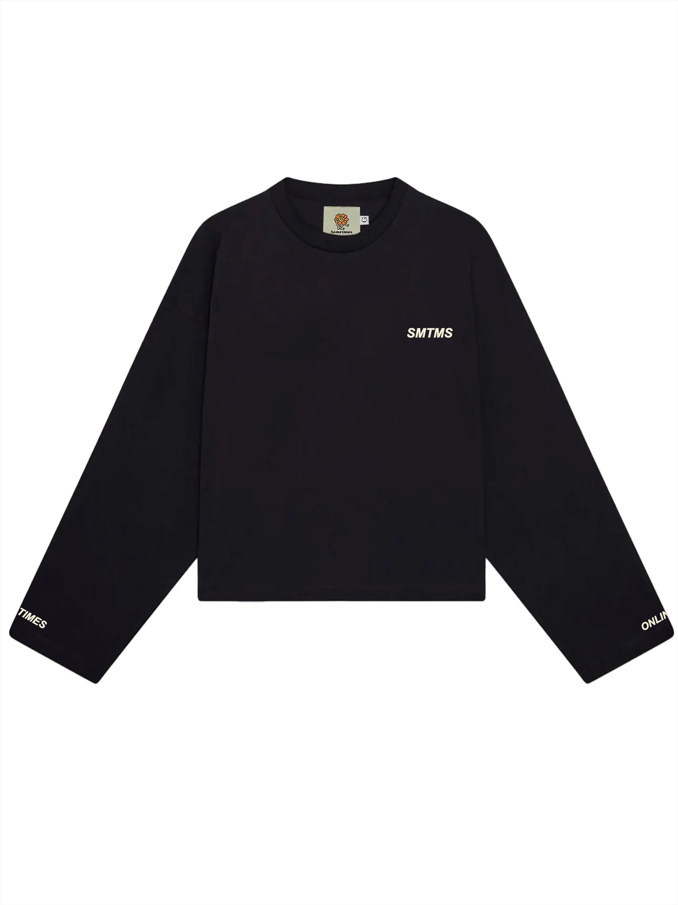 Camiseta Manga Longa SMTMS Preta - Four Street