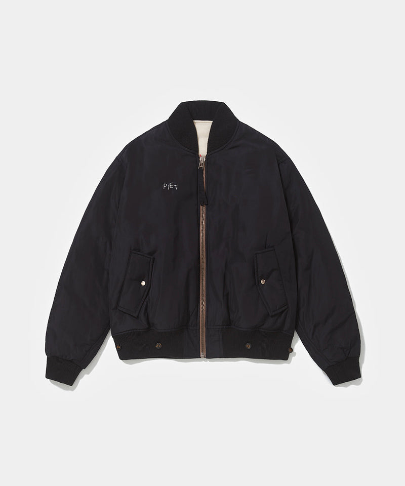 Jaqueta MA-1 Bomber - Preta