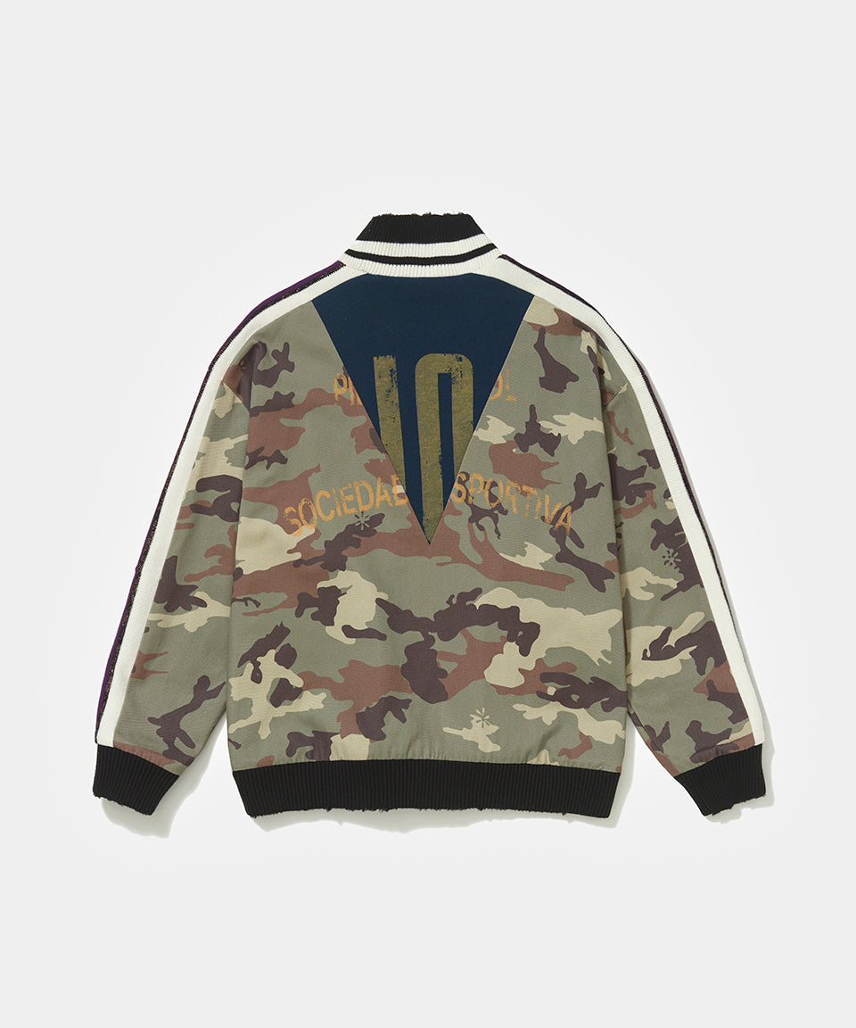 Jaqueta Patchwork Camo