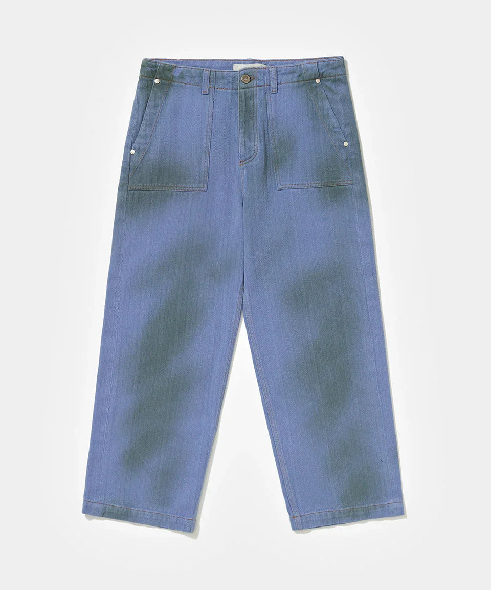 PIET Nation Selvedge Denim Pants Medium Blue - Four Street