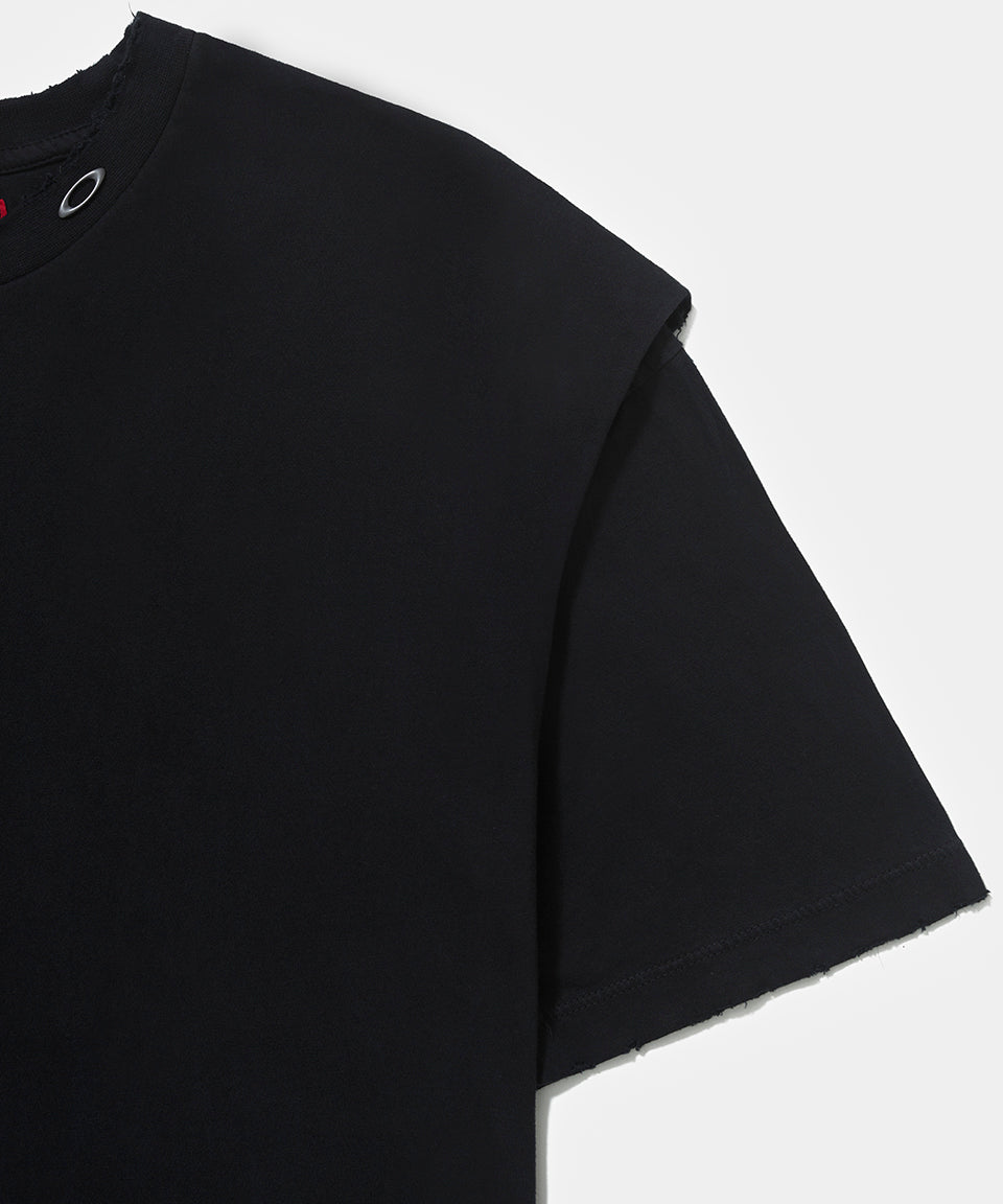 Camiseta Piet + Oakley Layered - Vintage Black