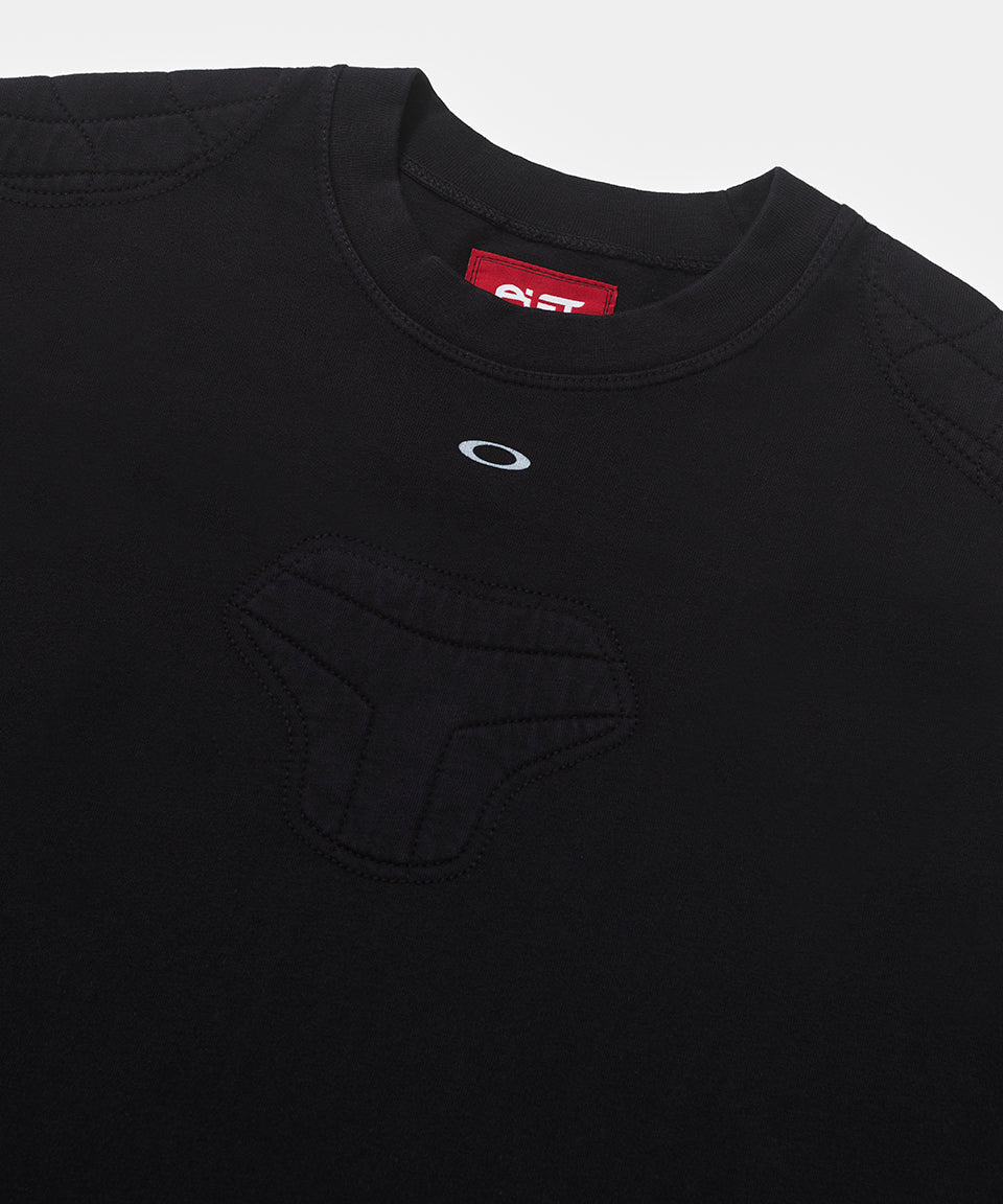 Camiseta Manga Longa Piet + Oakley - Preta