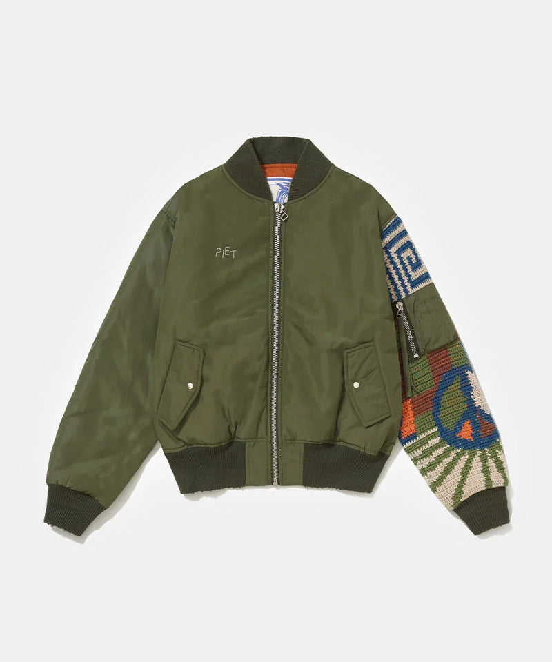 MA-1 Crochet Jacket - Four Street