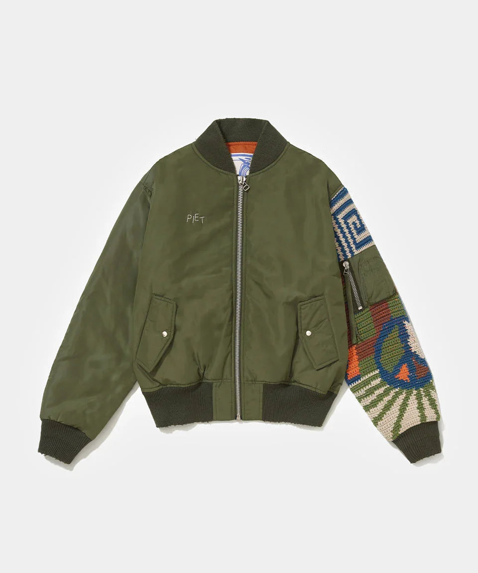 MA-1 Crochet Jacket - Four Street