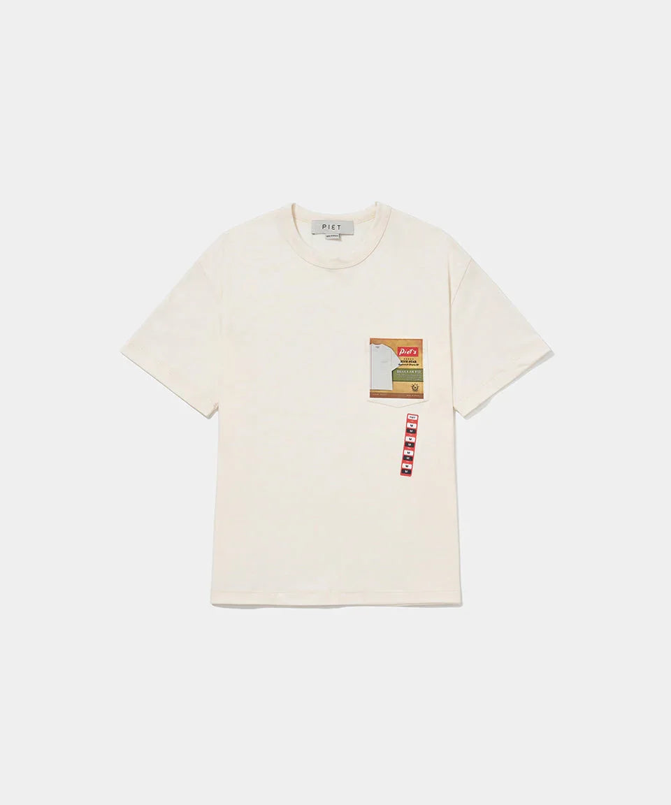 Brand New T-shirt Bone White - Four Street