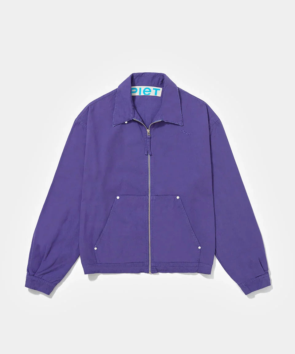 Distressed Worker Jacket - Carbon - Four Street