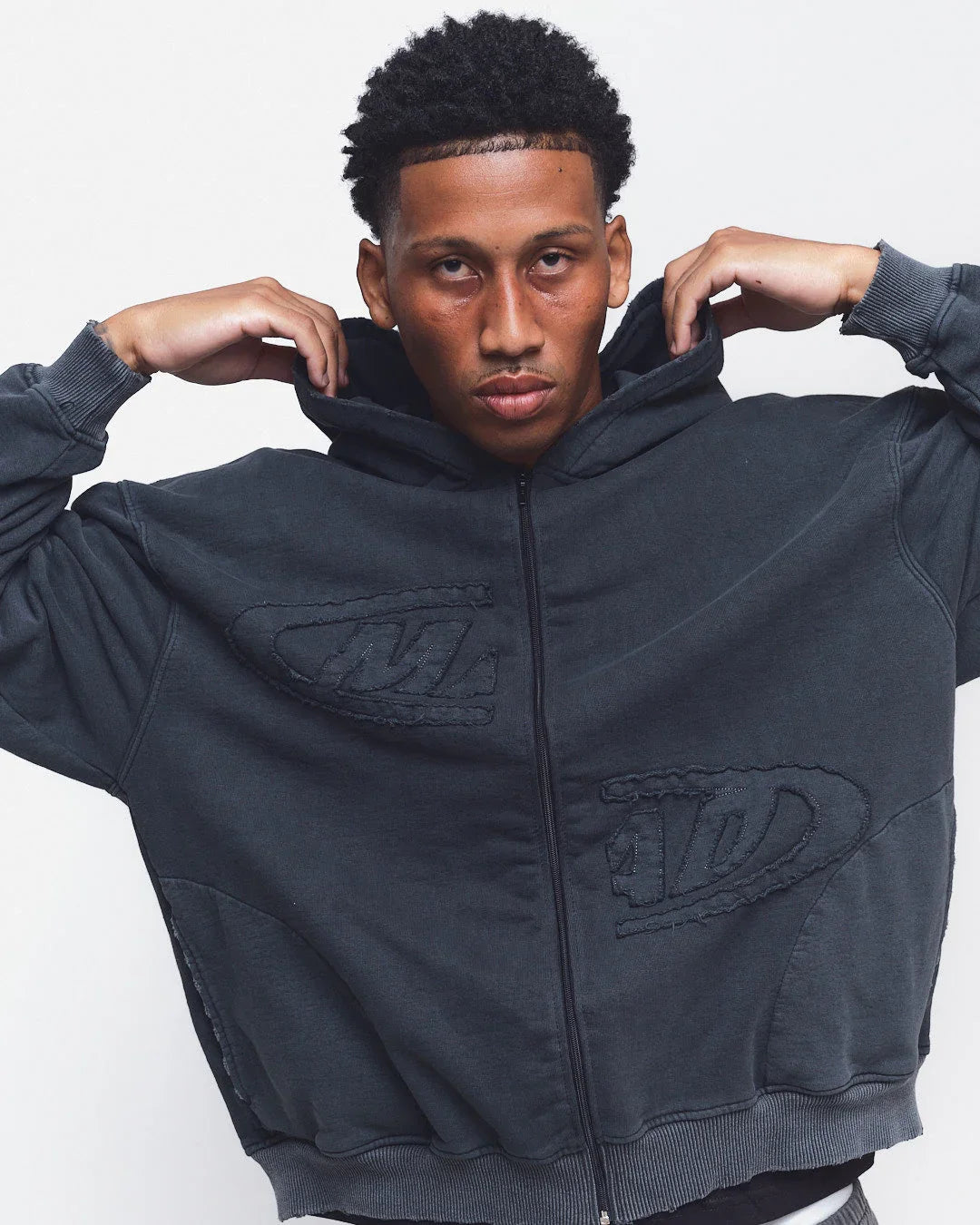 MOLETOM PORTAL 3D PRETO - Four Street