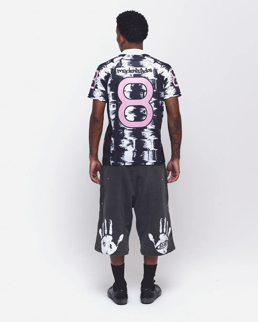 BERMUDA MOLETINHO DOUBLE HAND PRETO - Four Street