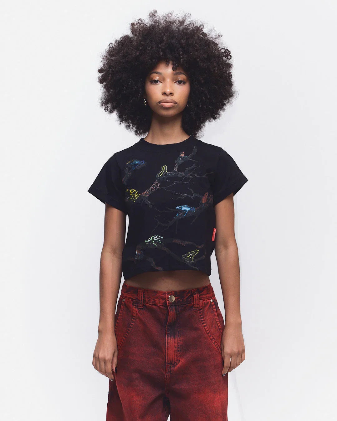 BABY TEE ANFIBIOS PRETA - Four Street