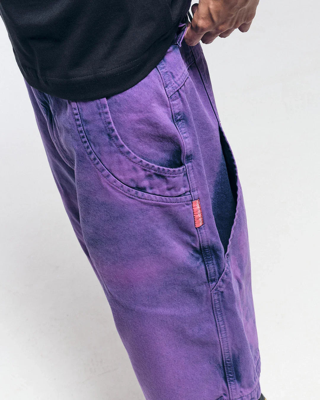 BERMUDA JEANS DOUBLE HAND LILÁS - Four Street