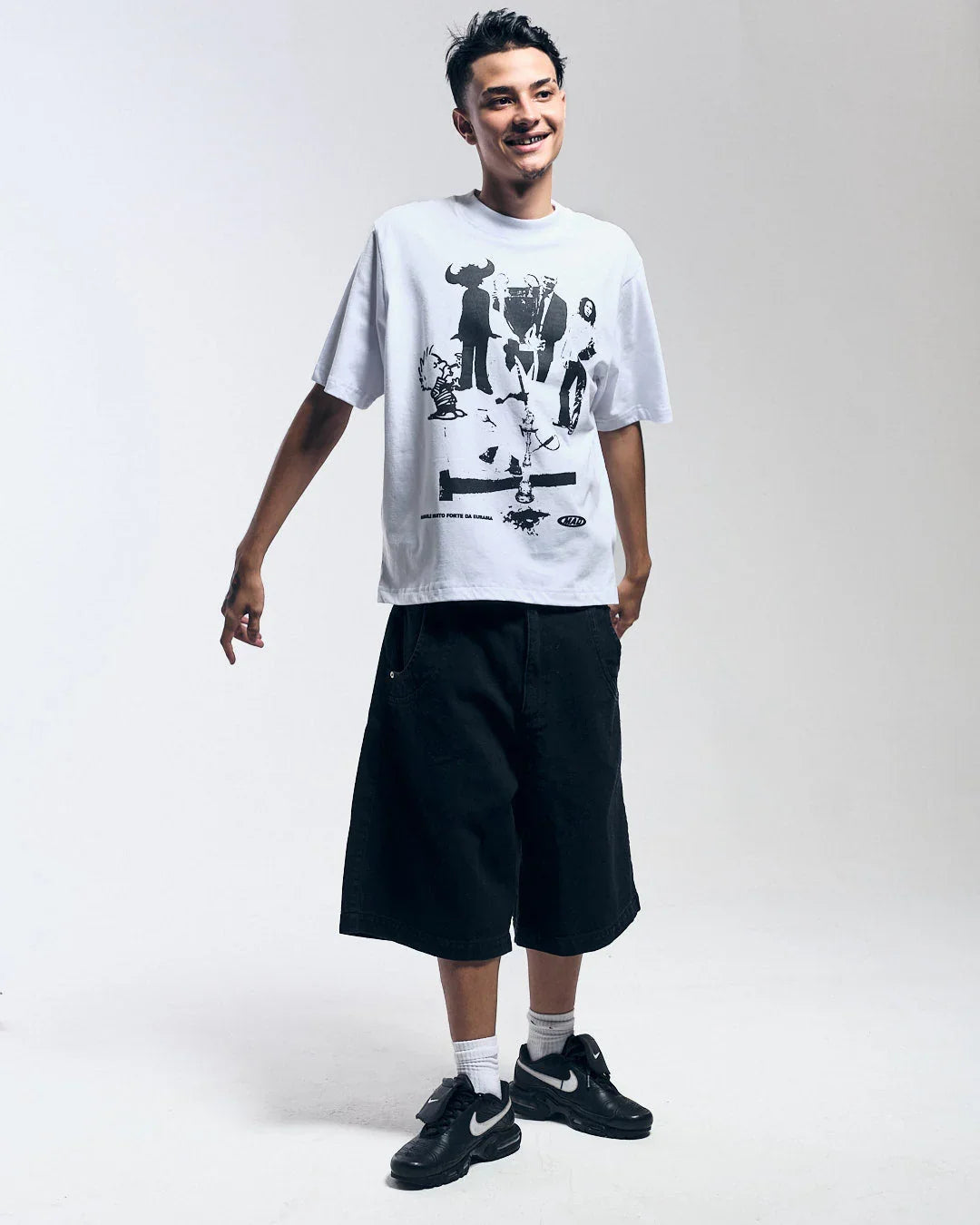 CAMISETA NARGUILE MUITO FORTE DA EURASIA WHITE - Four Street