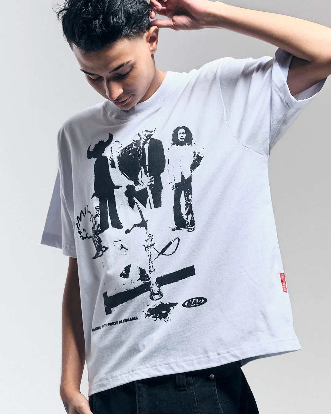 CAMISETA NARGUILE MUITO FORTE DA EURASIA WHITE - Four Street