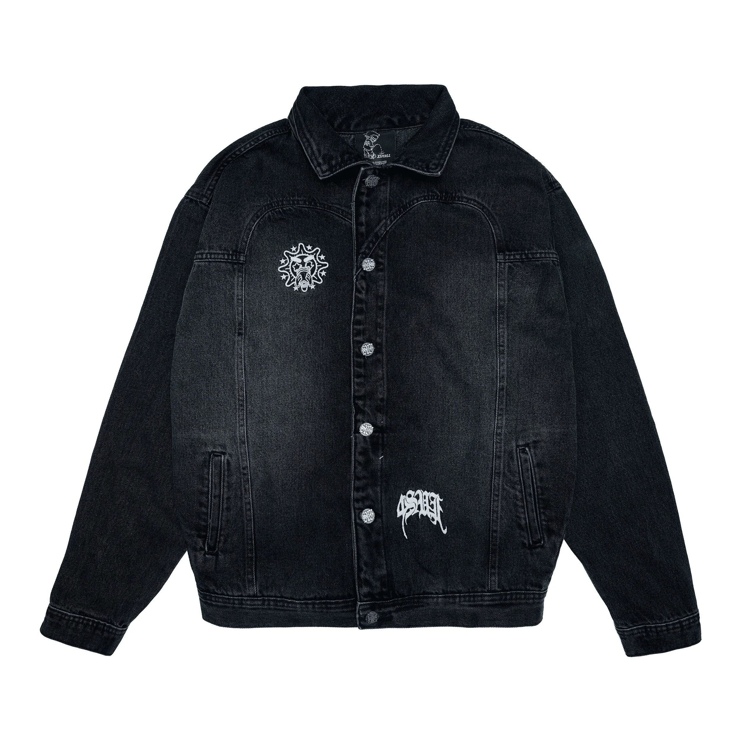 JACKET SUFGLO JEANS BLACK - Four Street