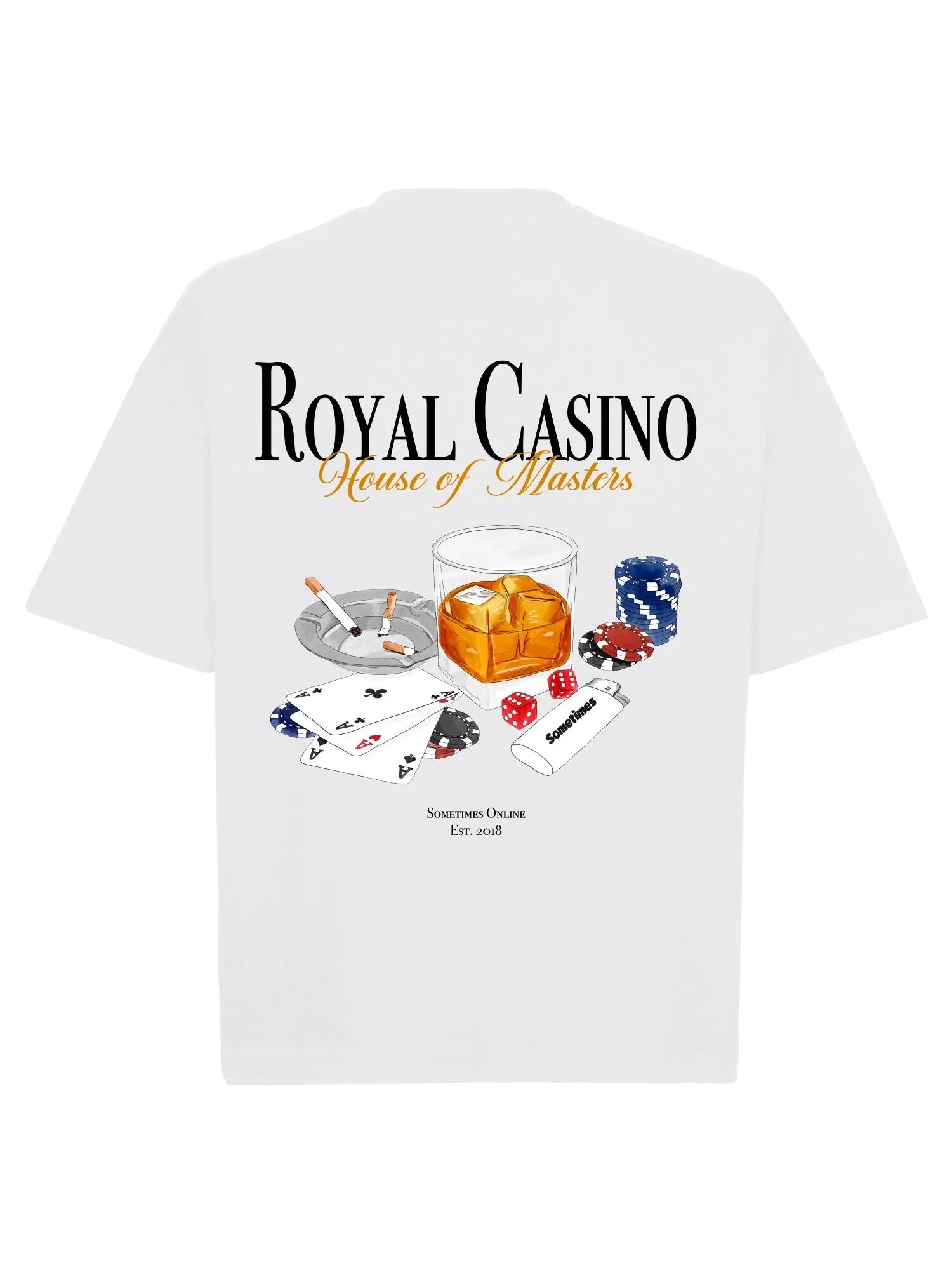Camiseta Boxy Royal Casino - Four Street