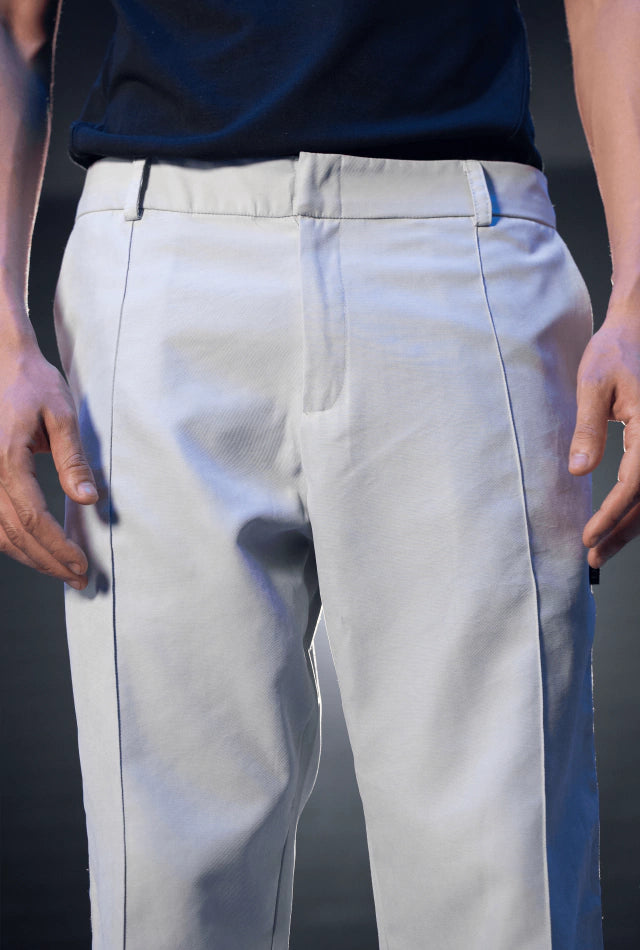 Calça Tailored Prata