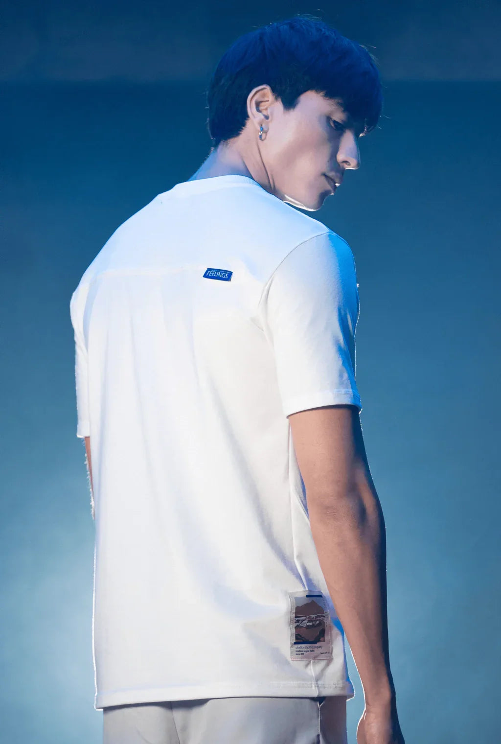 Camiseta Slim Off White