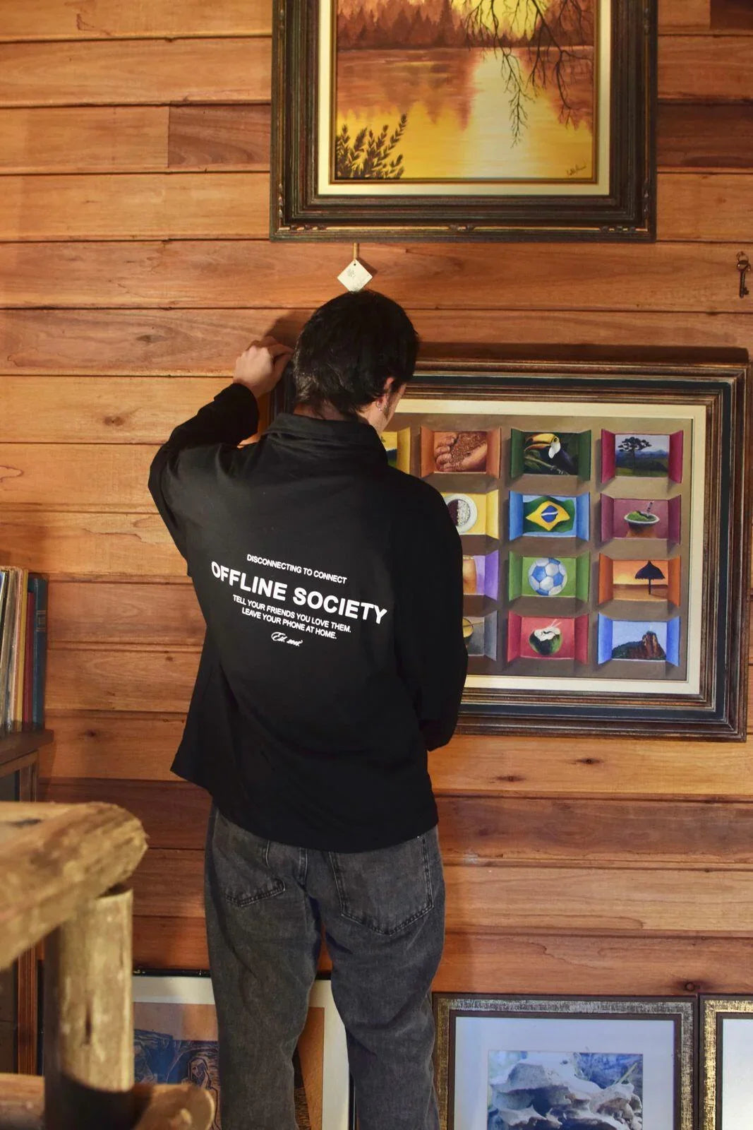 Polo Manga Longa Offline - Four Street